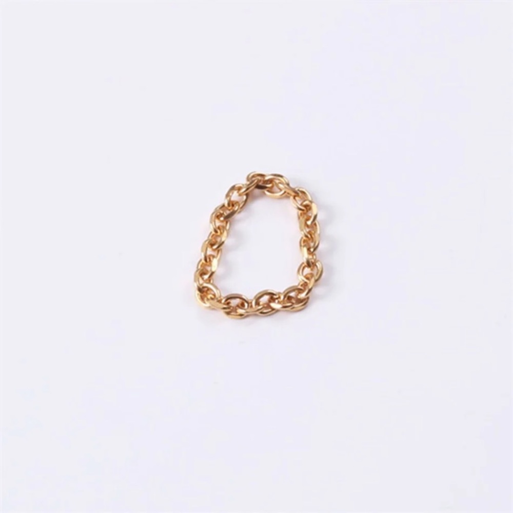 Gold Chain Link Ring